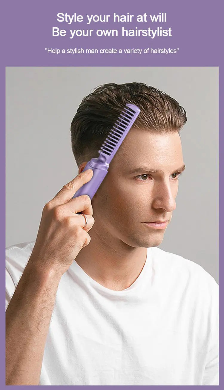 Portable Hair Straightener Comb