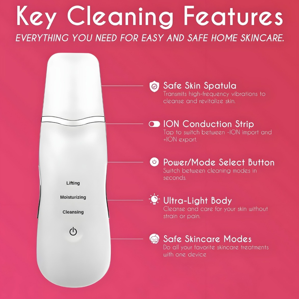 Ultrasonic Skin Scrubber