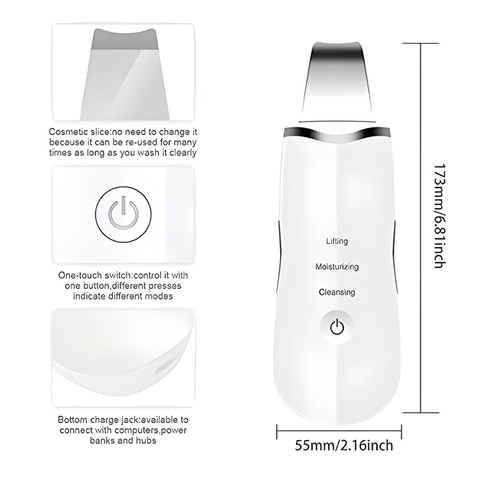 Ultrasonic Skin Scrubber