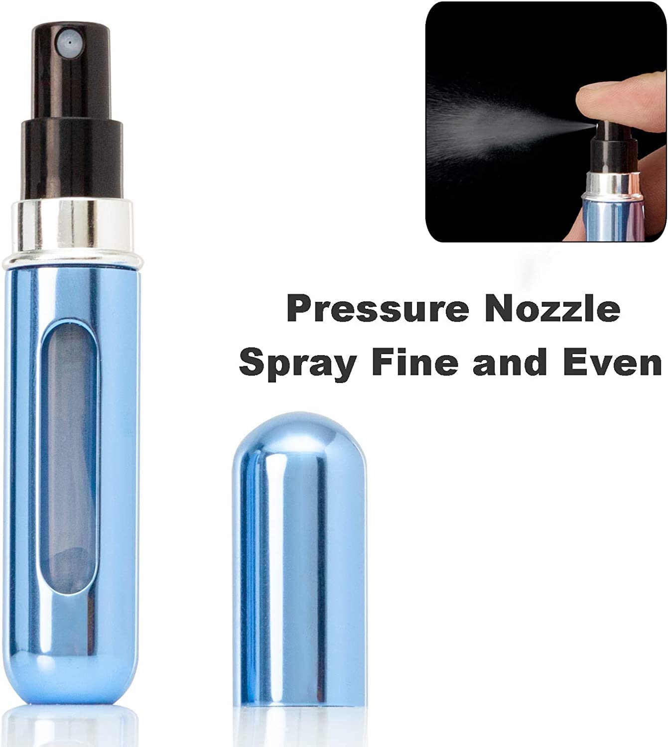 4 Pcs Perfume Refillable Bottle