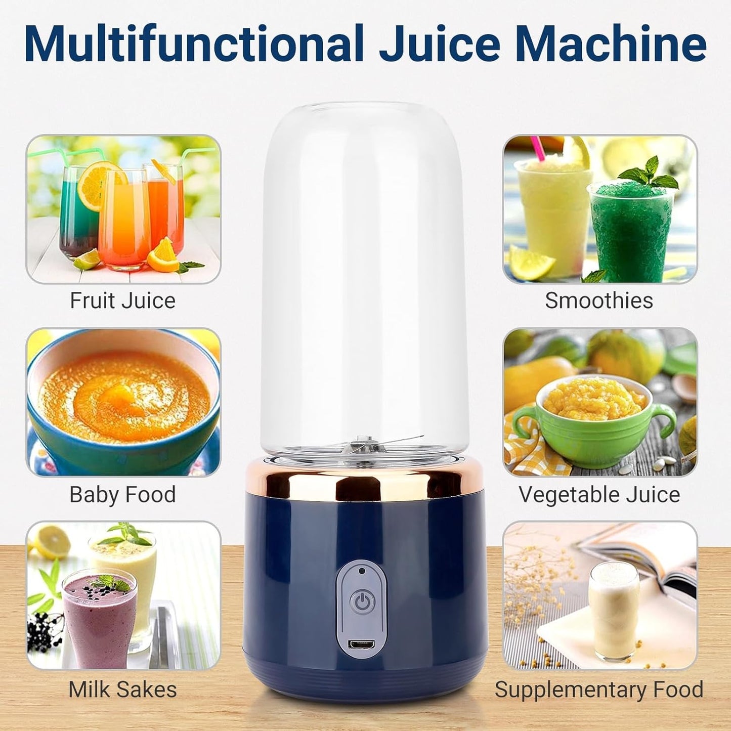 2 in 1 Portable Juicer