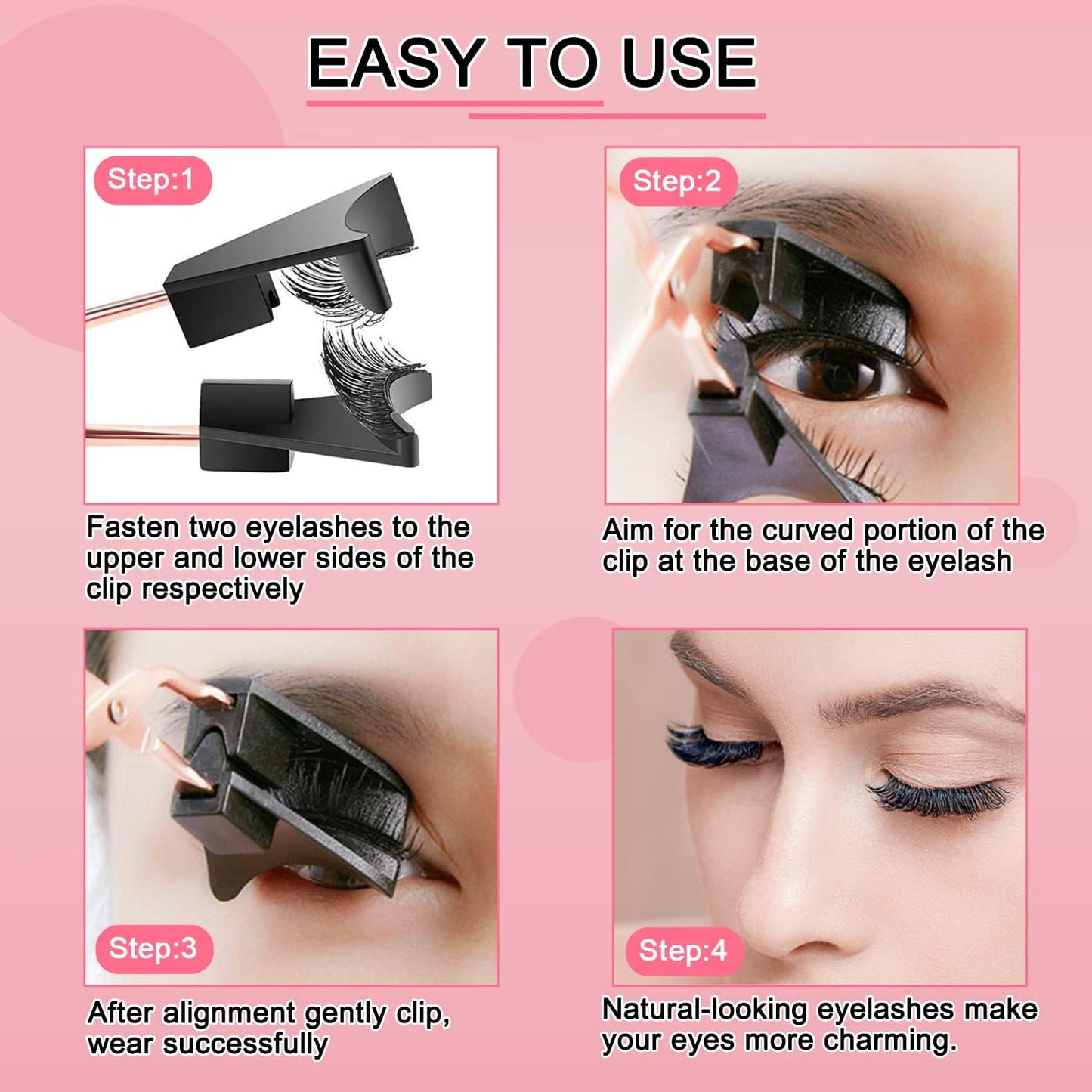 Magnetic eyelash curler