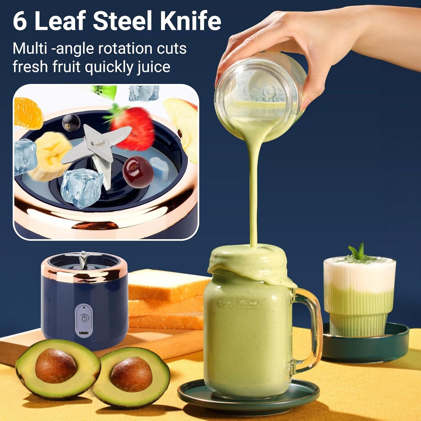 2 in 1 Portable Juicer