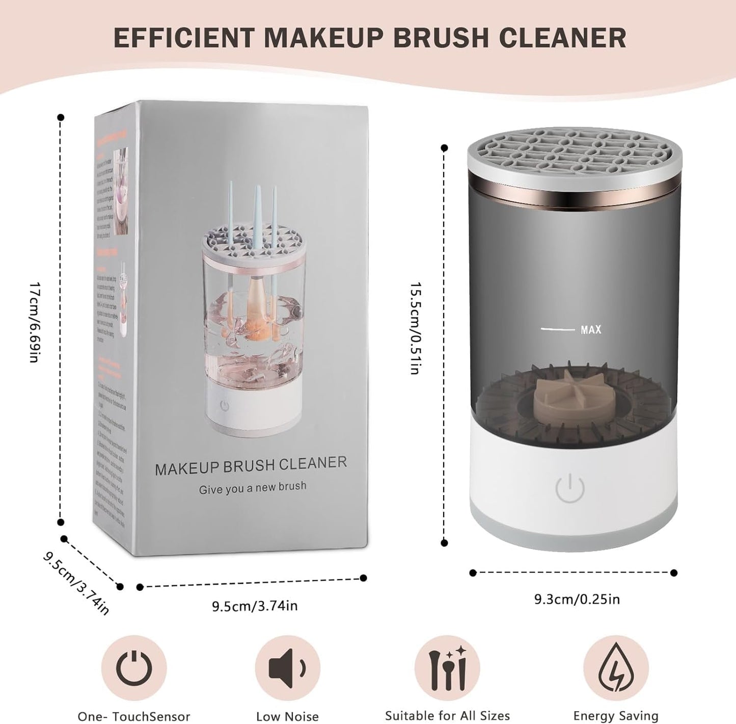 Electric Makeup Brush Cleaner