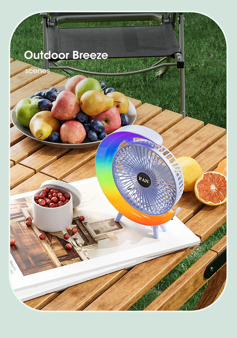 Colorful Table Fan