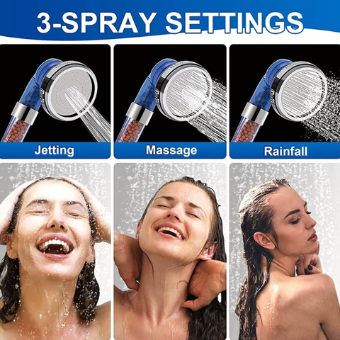 3 Mode Shower Head