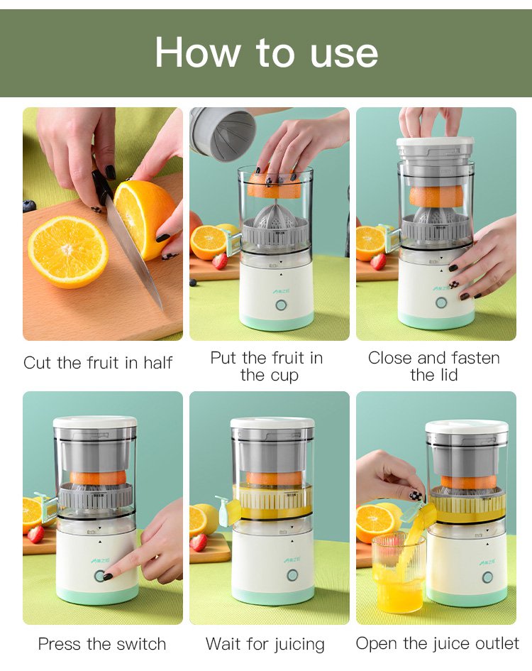 Wireless Electric Juicer